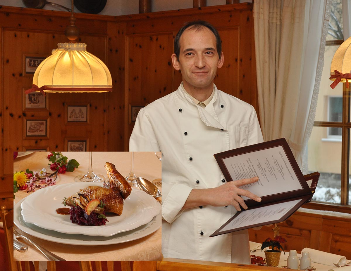 Urlaub in Coburg: Günter Schumann, Chefkoch